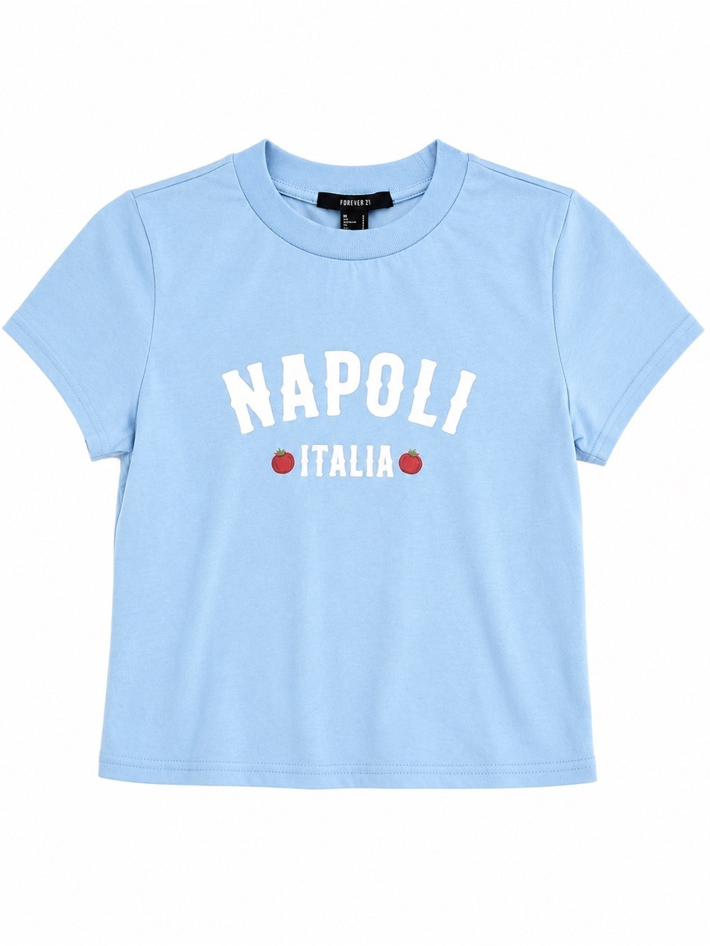 Napoli Italia Graphic Baby Tee School Girl Girlhoodcore